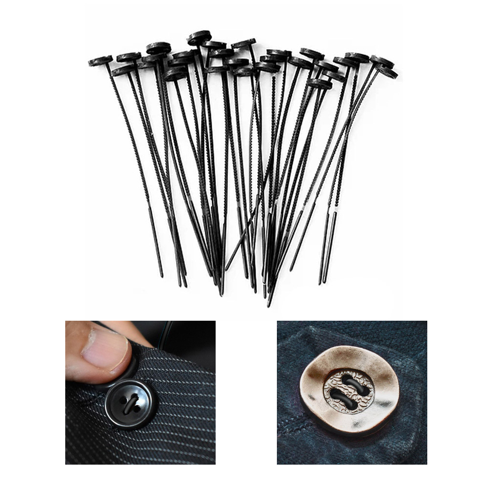 30pcs Fast Button Tool No Need To Stitch Button Needleless Button Accessory  Quick Button Sewing Tool 